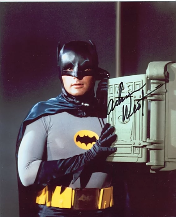 Adam West autograph