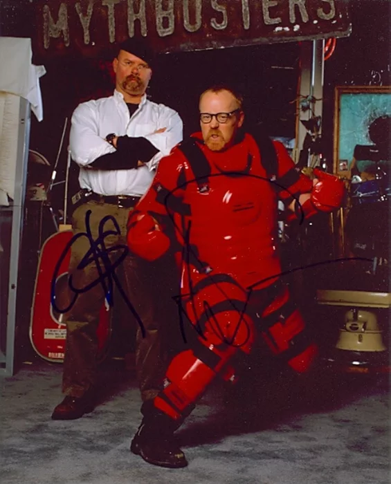MythBusters autograph