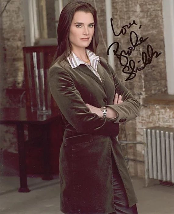 Brooke Shields autograph