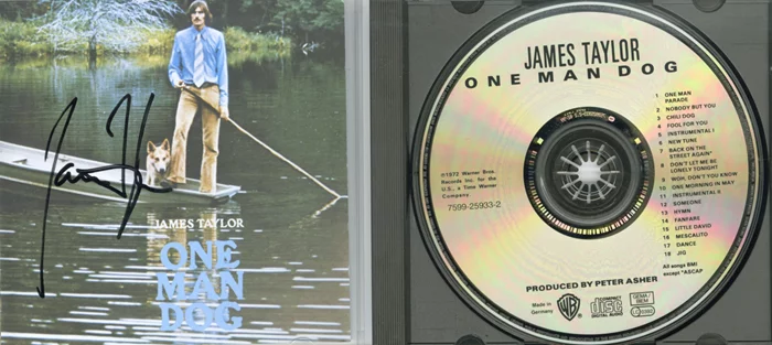 James Taylor autograph