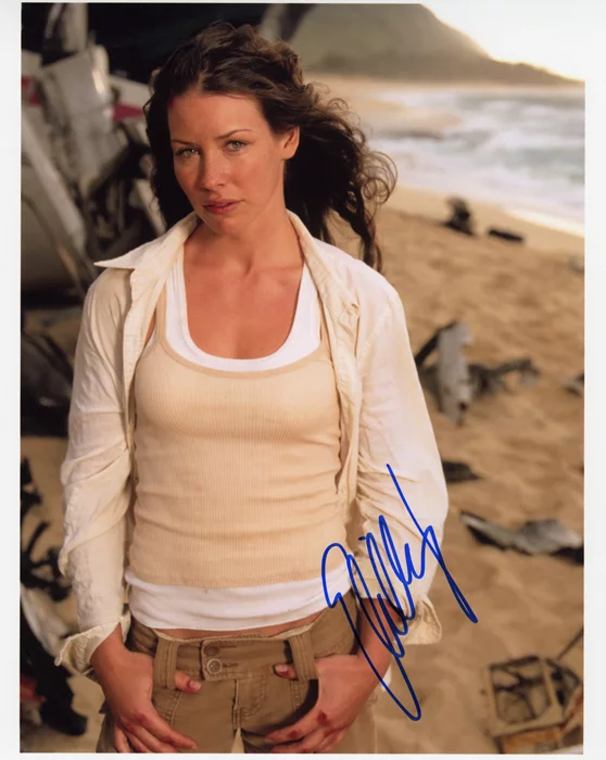 Evangeline Lilly autograph
