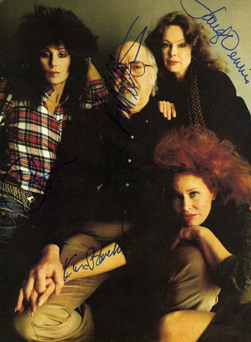 Robert Altman/Cher/Sandy Dennis/Karen Black autograph