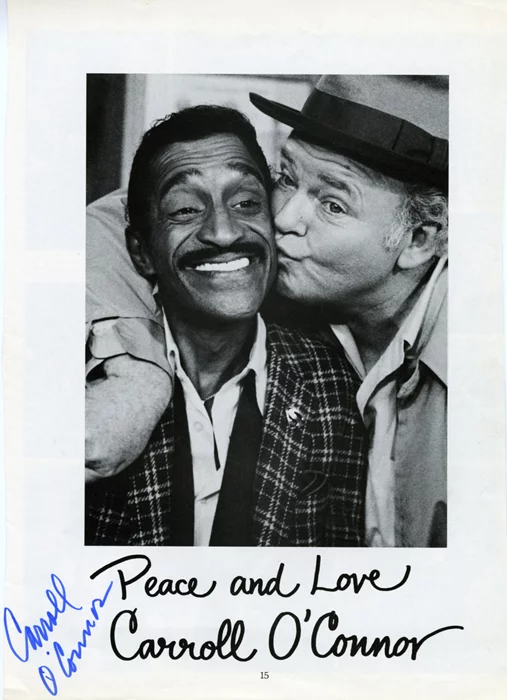 Carroll O'Connor autograph