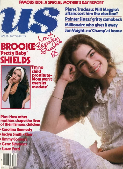 Brooke Shields autograph