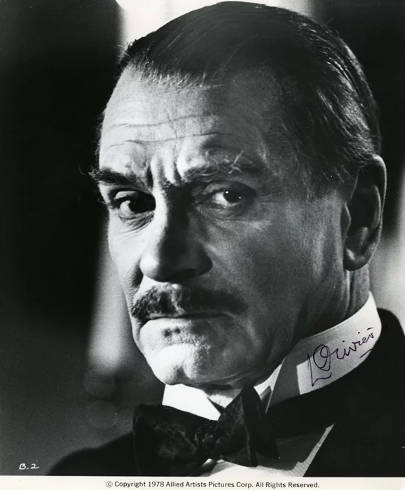 Laurence Olivier autograph