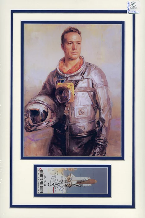 Scott Carpenter autograph