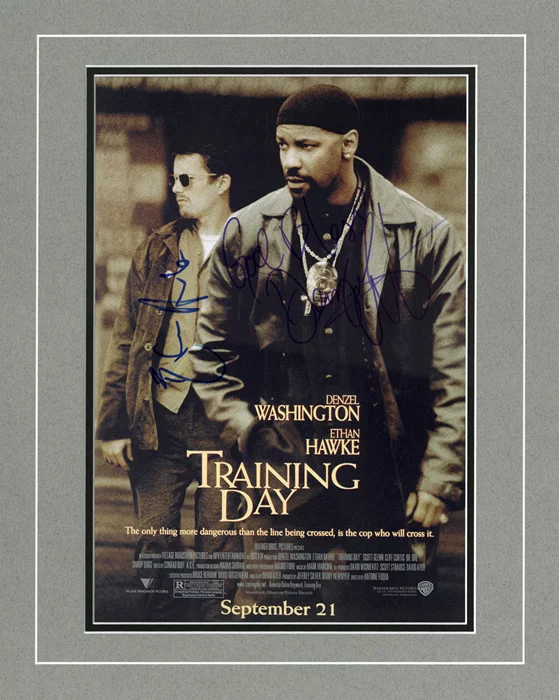 Training Day autograph