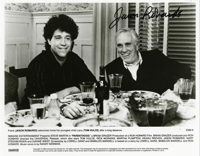 Jason Robards autograph