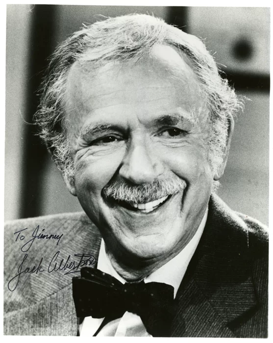 Jack Albertson autograph