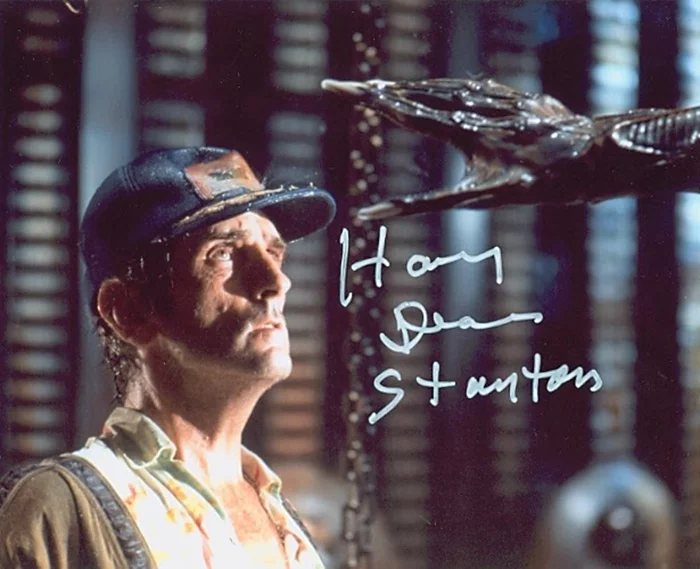 Harry Dean Stanton autograph