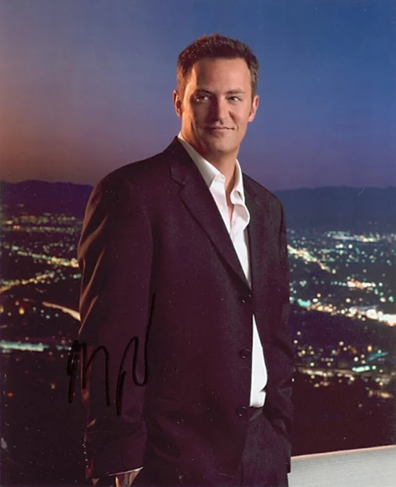 Matthew Perry autograph