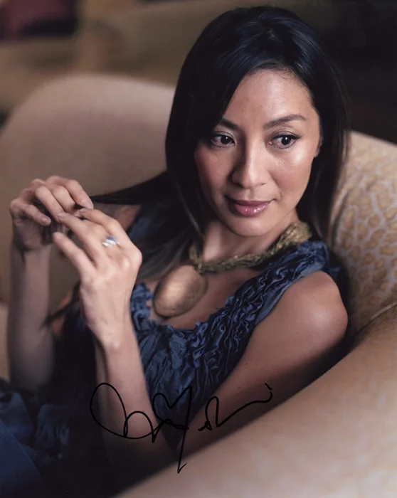 Michelle Yeoh autograph