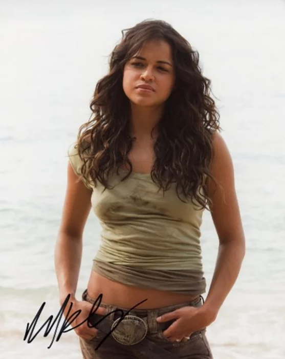 Michelle Rodriguez autograph