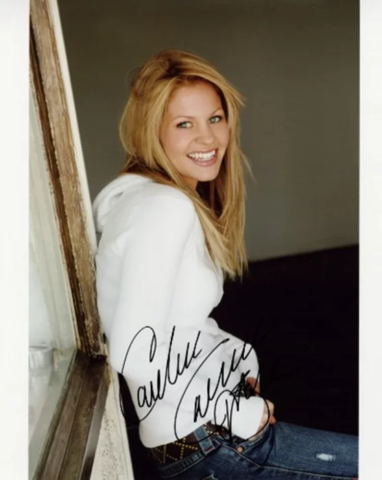 Candace Cameron autograph
