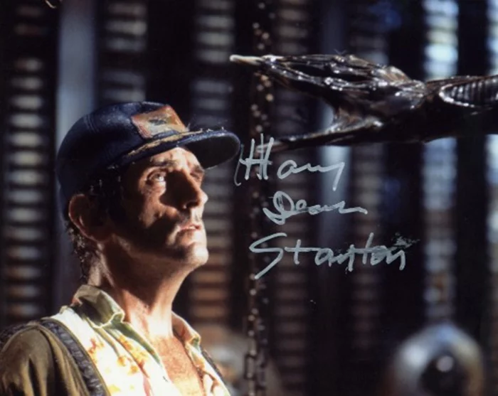 Harry Dean Stanton autograph