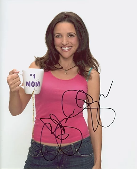 Julia Louis Dreyfus autograph