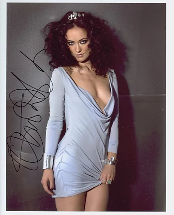Olivia Wilde autograph