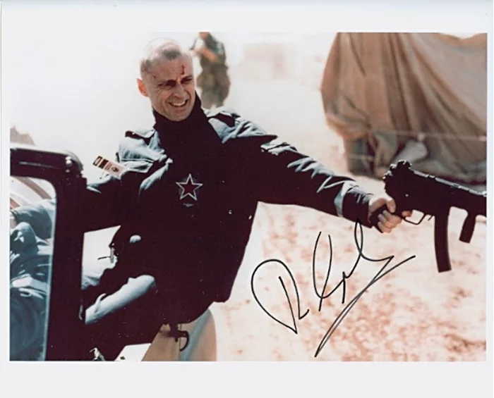 Robert Carlyle autograph