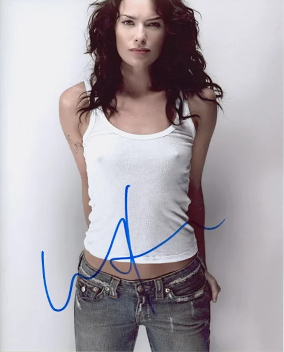 Lena Headey autograph