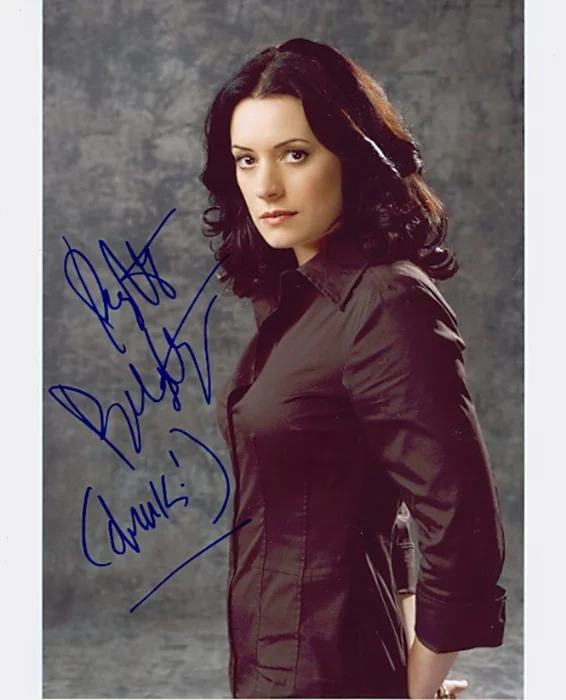 Paget Brewster autograph