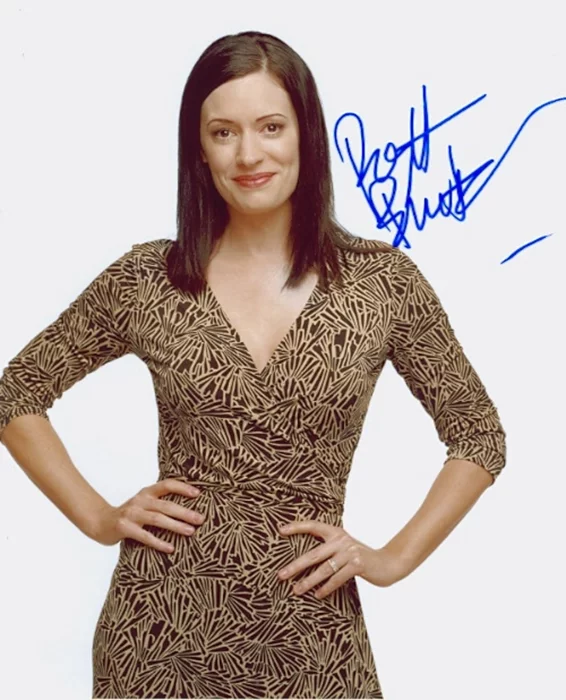 Paget Brewster autograph