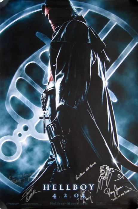 Hellboy autograph