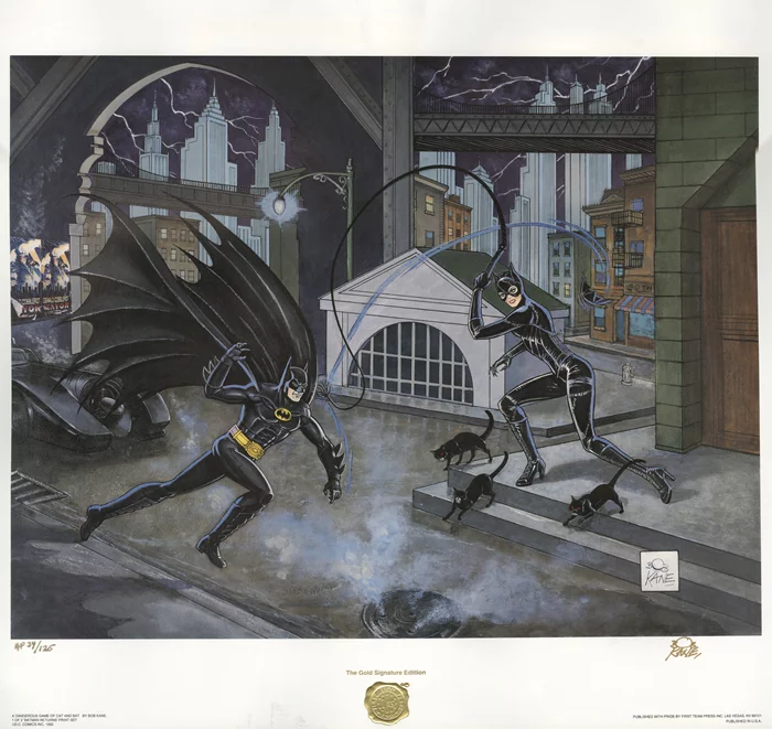 Bob Kane autograph