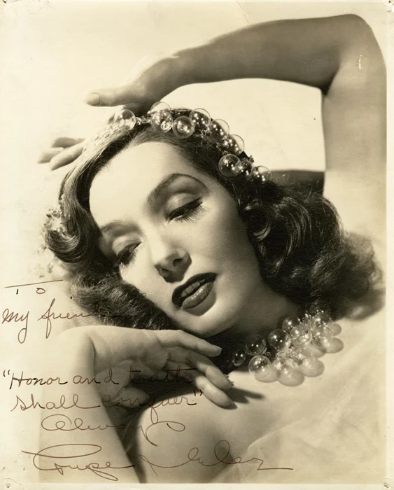 Lupe Velez autograph