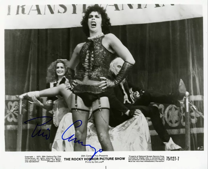 Tim Curry autograph