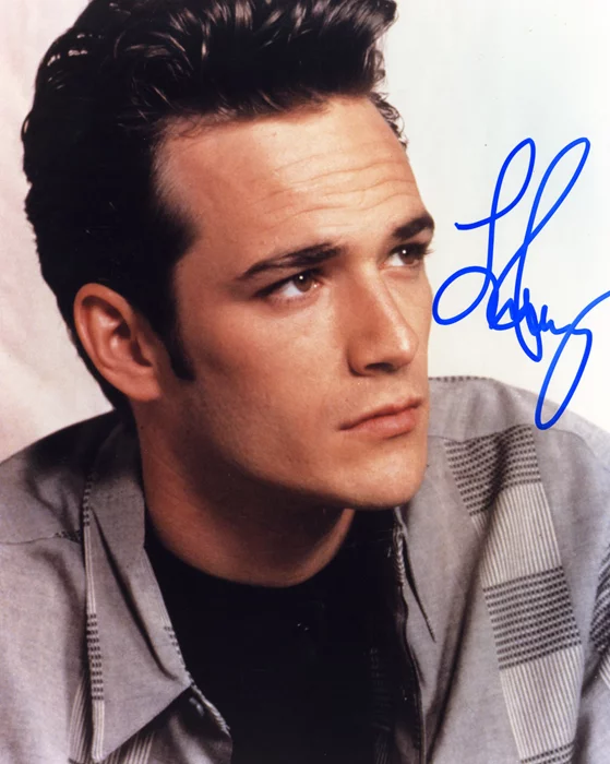 Luke Perry autograph