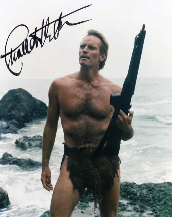 Charlton Heston autograph