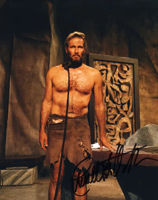 Charlton Heston autograph