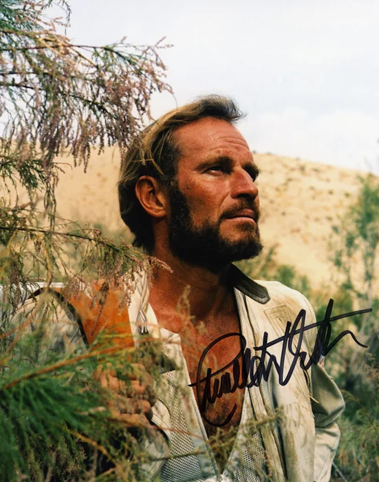 Charlton Heston autograph