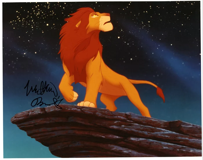 Matthew Broderick autograph
