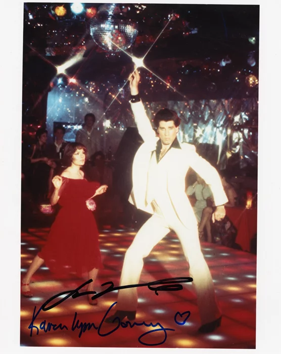Saturday Night Fever autograph
