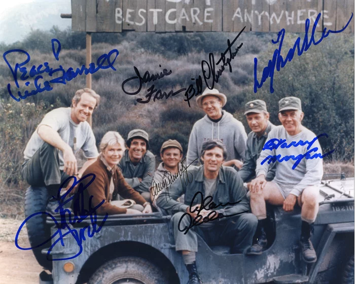 M*A*S*H autograph