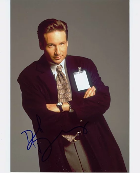 David Duchovny autograph
