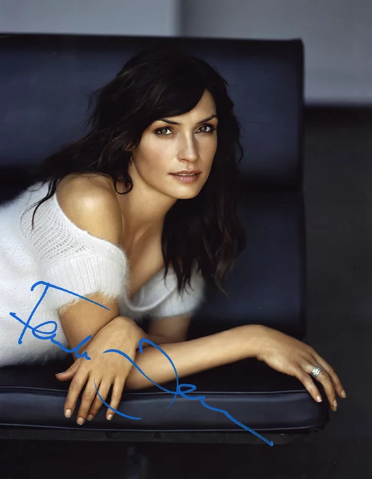 Famke Janssen autograph