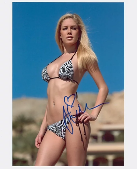 Heidi Montag autograph