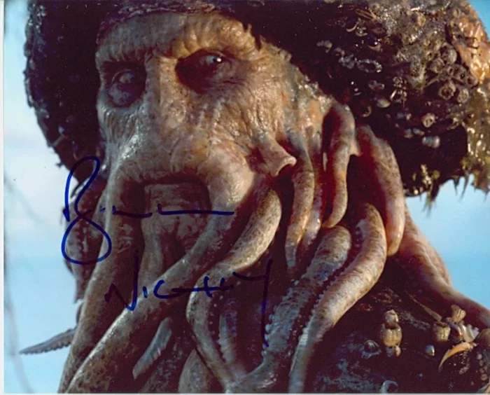 Bill Nighy autograph