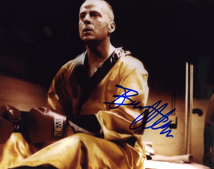 Bruce Willis autograph