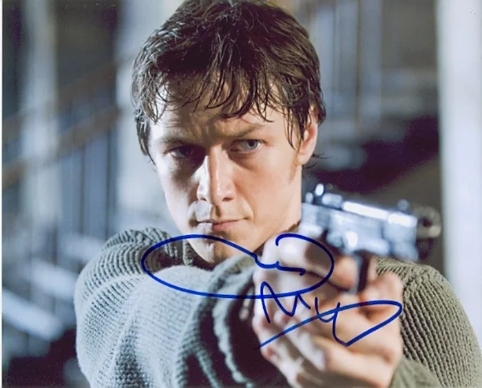 James McAvoy autograph
