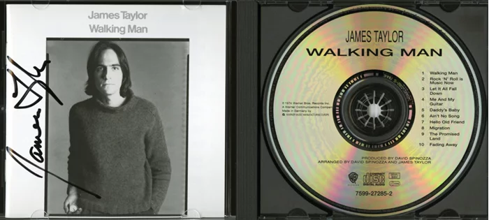 James Taylor autograph