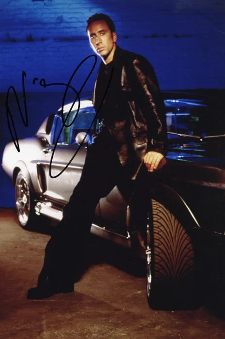 Nicolas Cage autograph