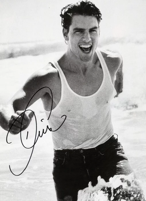 Tom Cruise autograph