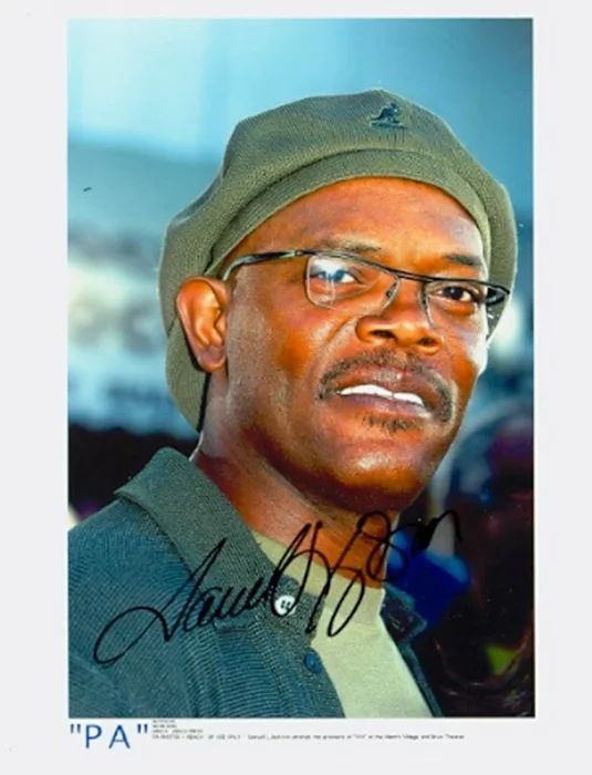 Samuel L. Jackson autograph