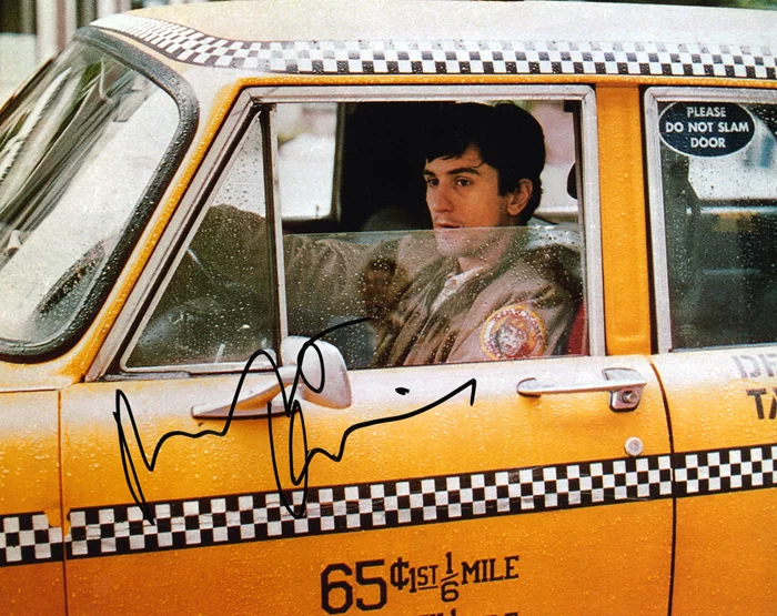 Robert DeNiro autograph