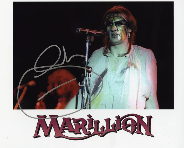 Marillion autograph