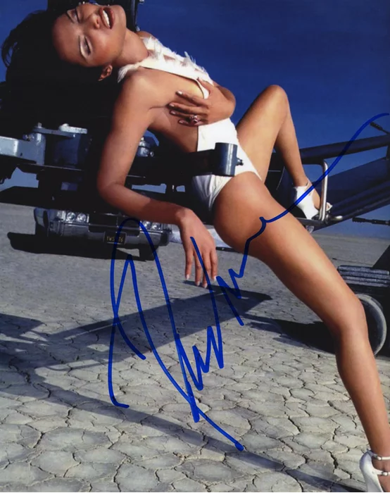 Padma Lakshmi autograph