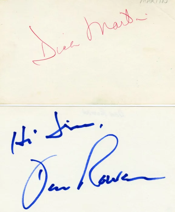 Rowan & Martin's Laugh-In autograph